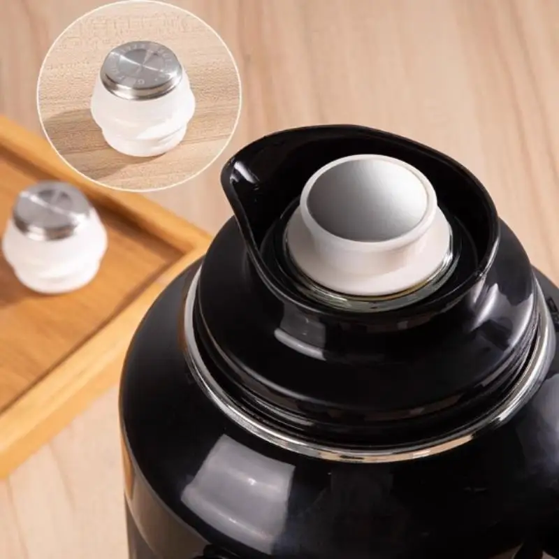 1 pçs copo térmico acessórios garrafa térmica rolha de aço inoxidável silicone produto comestível chaleira capa s/l peças reposição