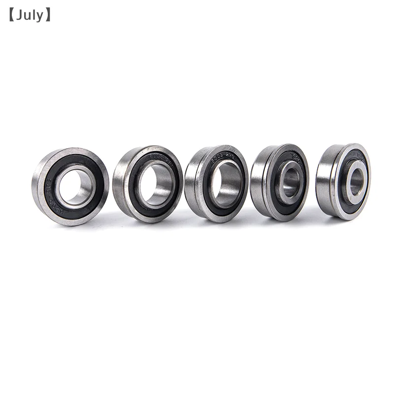 1/2 Pcs F6202-2RS Flange ABEC-1 Trolley Wheelbarrow Bearing 2RS For Giant Mountain Bike Bicycle Parts Hardware Bearings