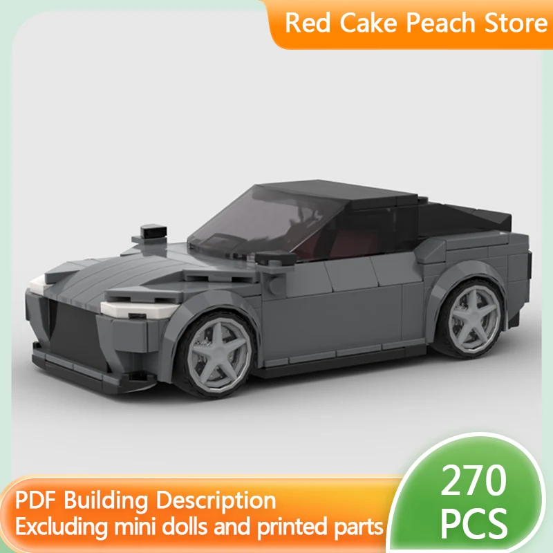 

Speed Racing Car Model MOC Building Bricks Rear-Wheel Drive Sports Car Modular Technology Children Holiday Gifts Assemble Toys