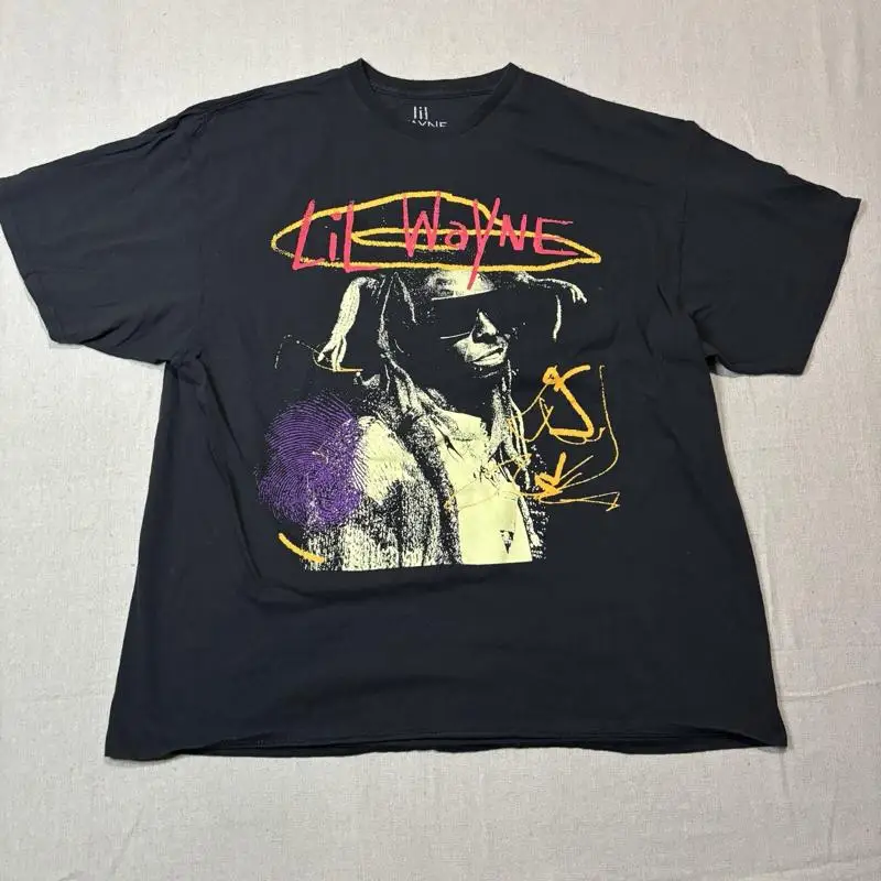 

Lil Wayne Мужская футболка с круглым вырезом Мужское Ä Makanan Размер XXL