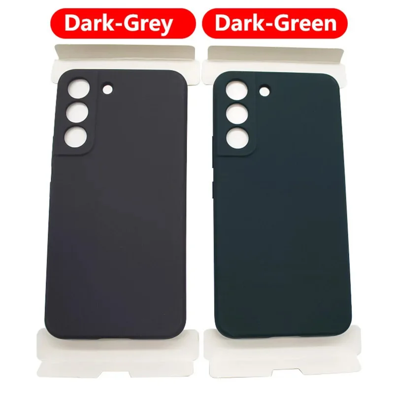 For S22+ Silicone Cover For Samsung Galaxy S22 Plus 5G Case Classic Quality Business S22 Original Protective Phone Cover