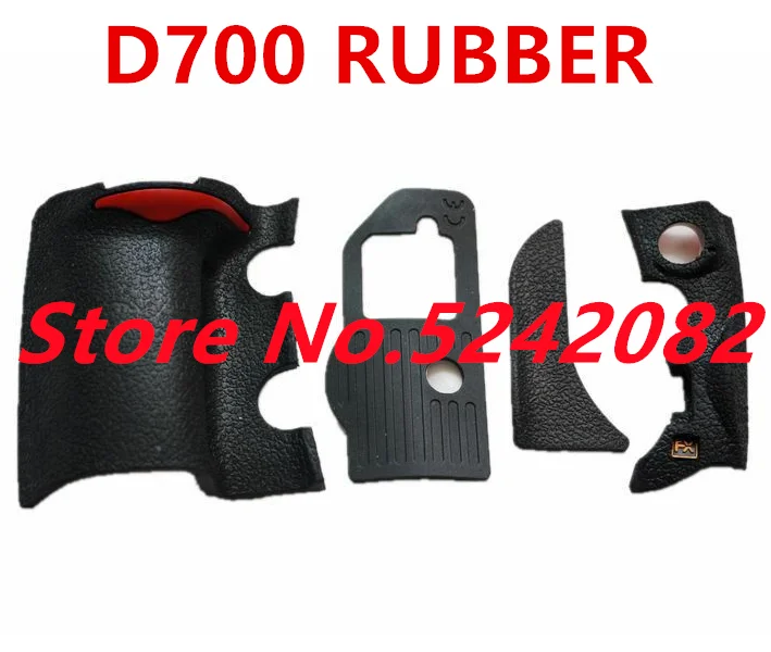 A Unit Of 4 Pieces Grip Rubber Unit USB Rubber For Nikon D700 DSLR Caera