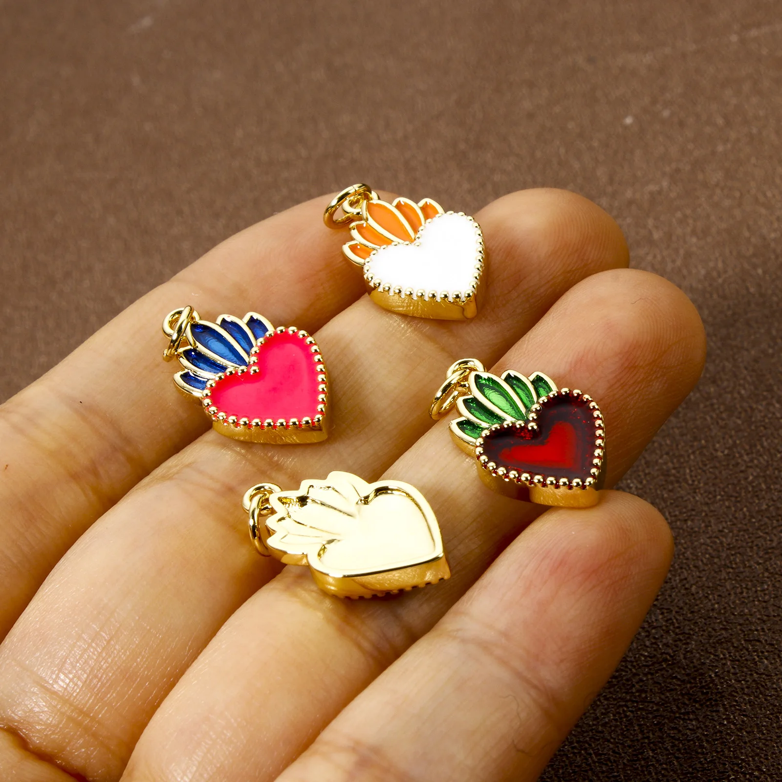 Brass Religious Charms for DIY Jewellery Making