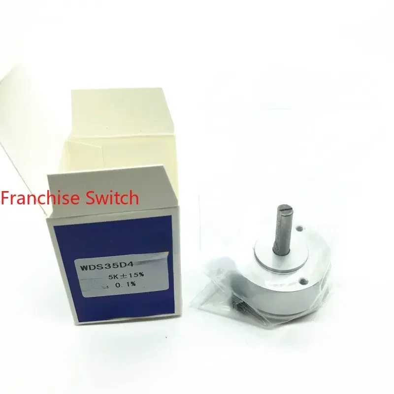 Conductive Plastic Sensor WDS35D4N Half Shaft 1K 2K 5K 10K Potentiometer Accuracy 0.1%