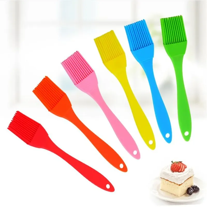 

Food Silicone Brush Basting Brushes Barbecue Baking Bakeware Bread Cook Pastry Oil BBQ Bakeware Tool Kitchen Accessories Tools
