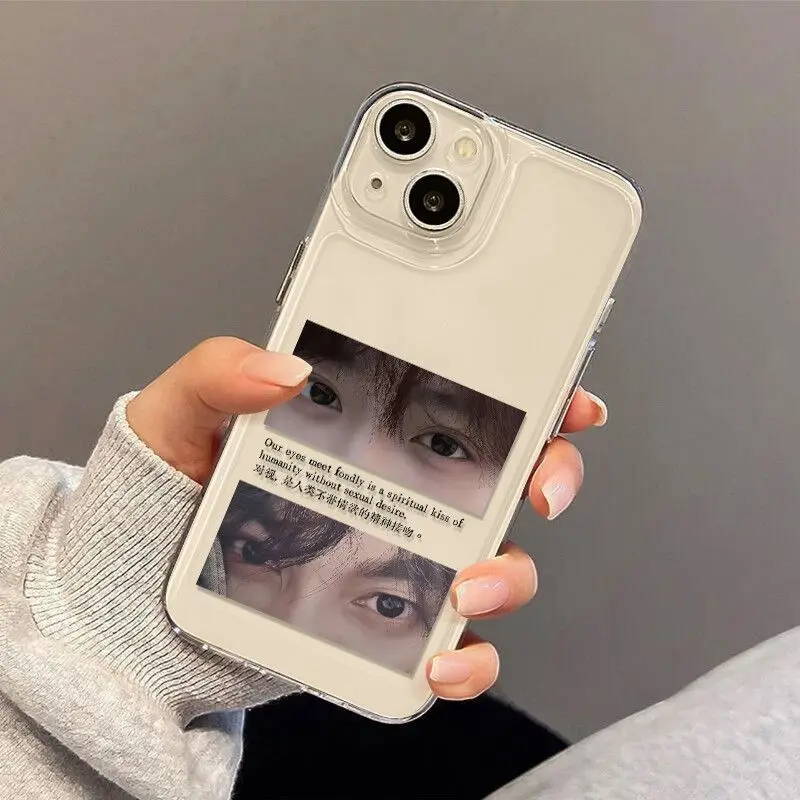 おしゃれなエステティックアイ英語スマホケース iPhone 17 16 15 14 13 12 11ProMax XR XS MAX 8PLUS MINI INS対応 透明カバー