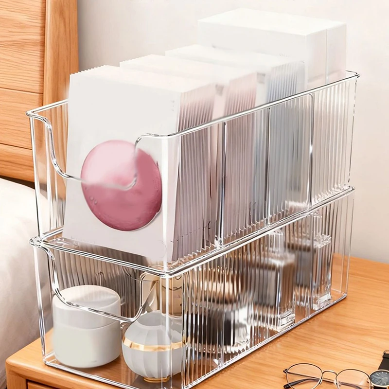 Face Mask Storage Box, Skincare Product Storage Box, Dressing Table Storage Box, Cosmetic Storage Box, Perfume Holder