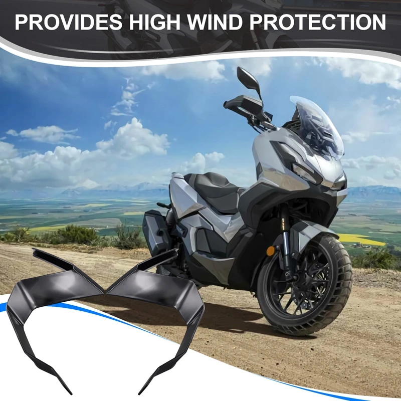 Motorcycle Air Deflectors For Honda X-ADV 750 XADV 750 2021-2024 Leg Fairing Wind Deflector Side Windshield