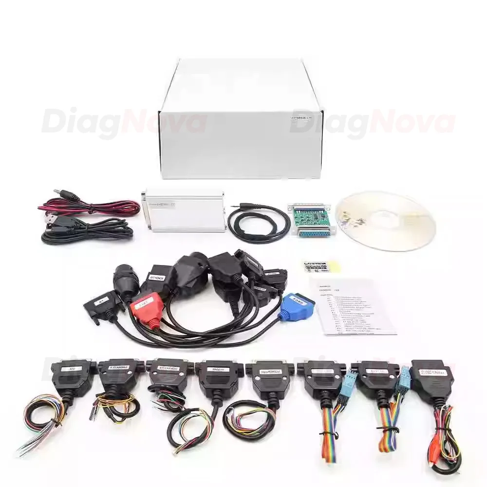 Online Version Carprog V13.77 ECU Chip Tuning Airbag Radio IMMO Repair Tool Full Adapters Free Keygen SERG2000CAR000UA