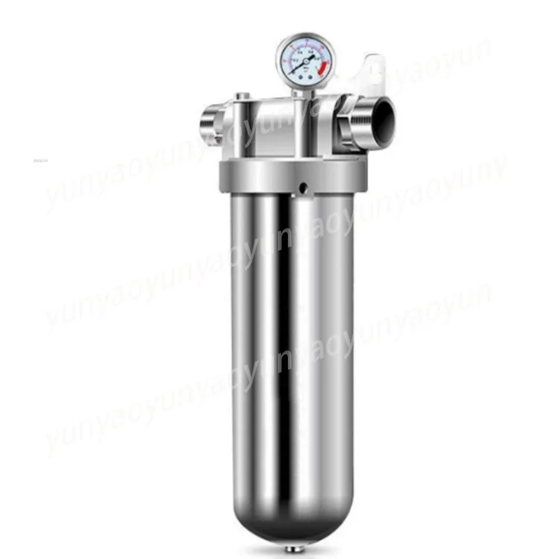 Home Pre-Filter System, Stainless Steel High Capacity Sediment Water Filter for Whole House, 304