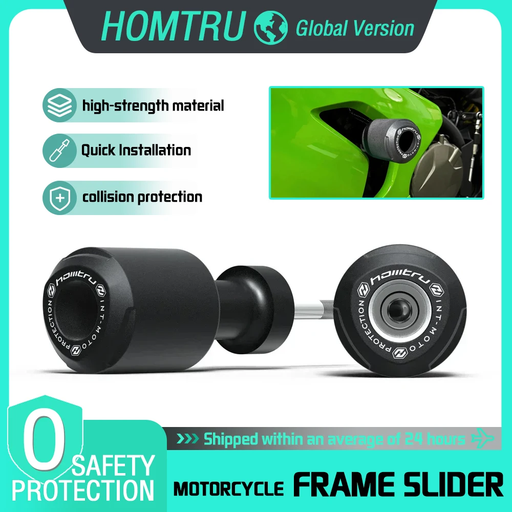 

For Kawasaki Versys 650 2015-2016 motorcycle modified frame fork axle slider engine crash pad anti fall protector accessories