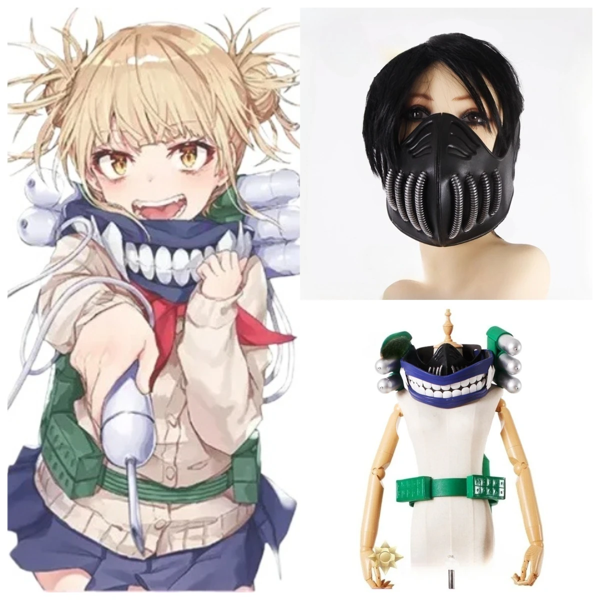 

Fas My Hero Academia Toga Himiko Cosplay Halloween Costume Suck Blood Props Anime Boku No Hero Academia Himiko Toga Costumes