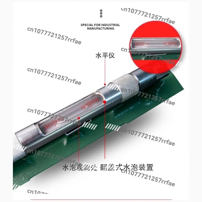 Range 150 mm/200 mm/300 mm Graduation 0.05 mm/m Spirit Level Gages