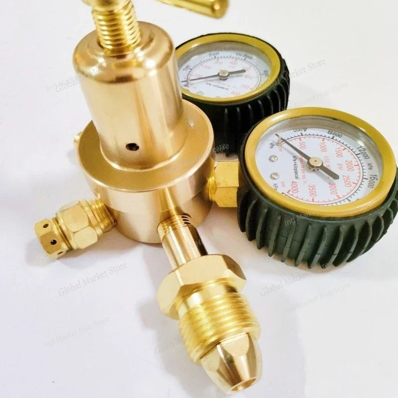 

Высококачественный полностью медный редуктор давления азота высокого давления M44, редукционный клапан давления азота для кондиционирования воздуха, азот