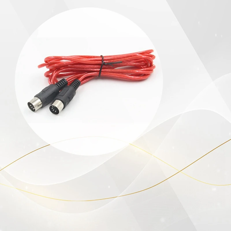 MIDI Extension Cable 5Pin Male To Male MIDI Cable For Electric Piano Guitar Instrument PC Cable 0.