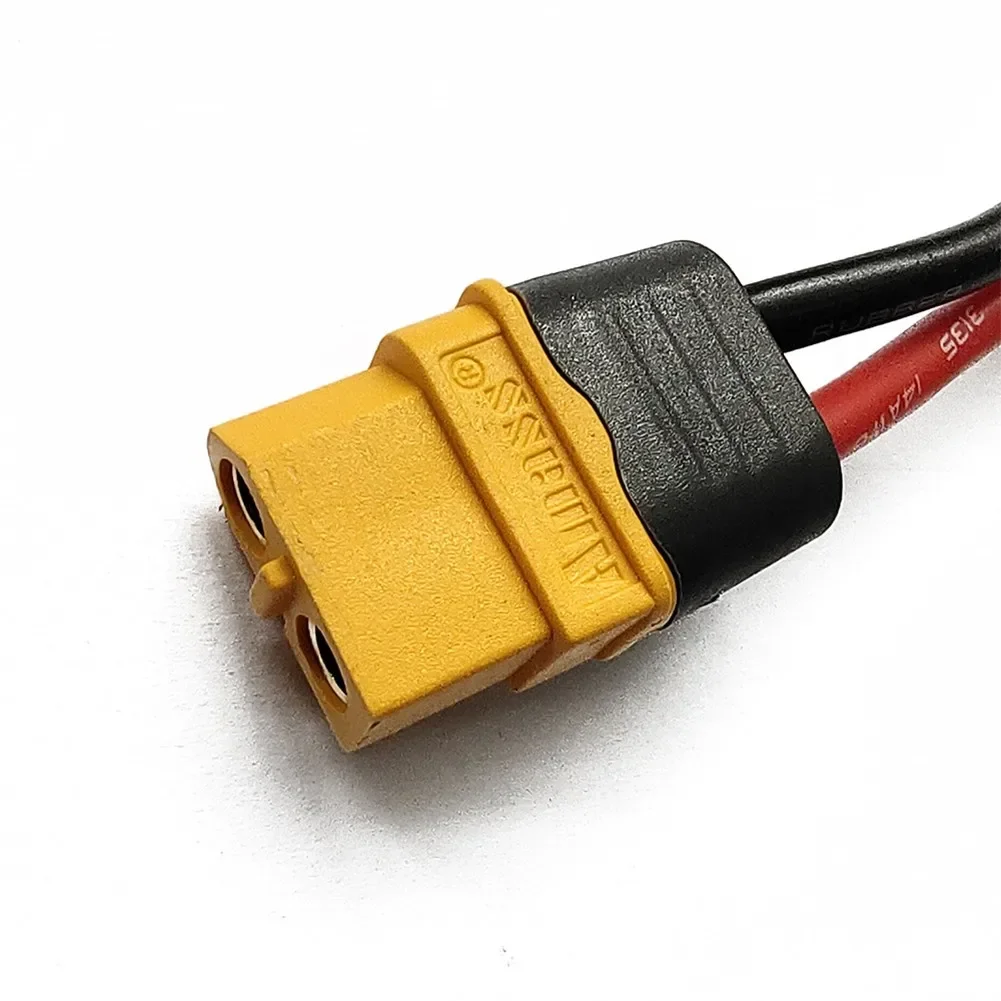 Electric Bicycle Battery Power Cable E-bike Lithium Battery Controller Fuse Waterproof Power Cord 14AWG XT60 Discharge Wire