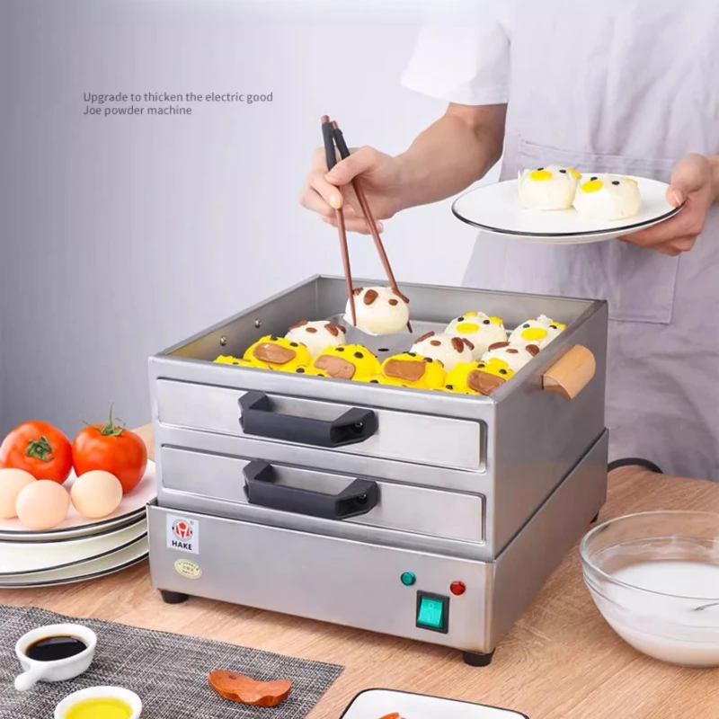 OYLP Rice noodle machine drawer type multi-functional electric steamer steamed rice noodle machine  electric food steamer