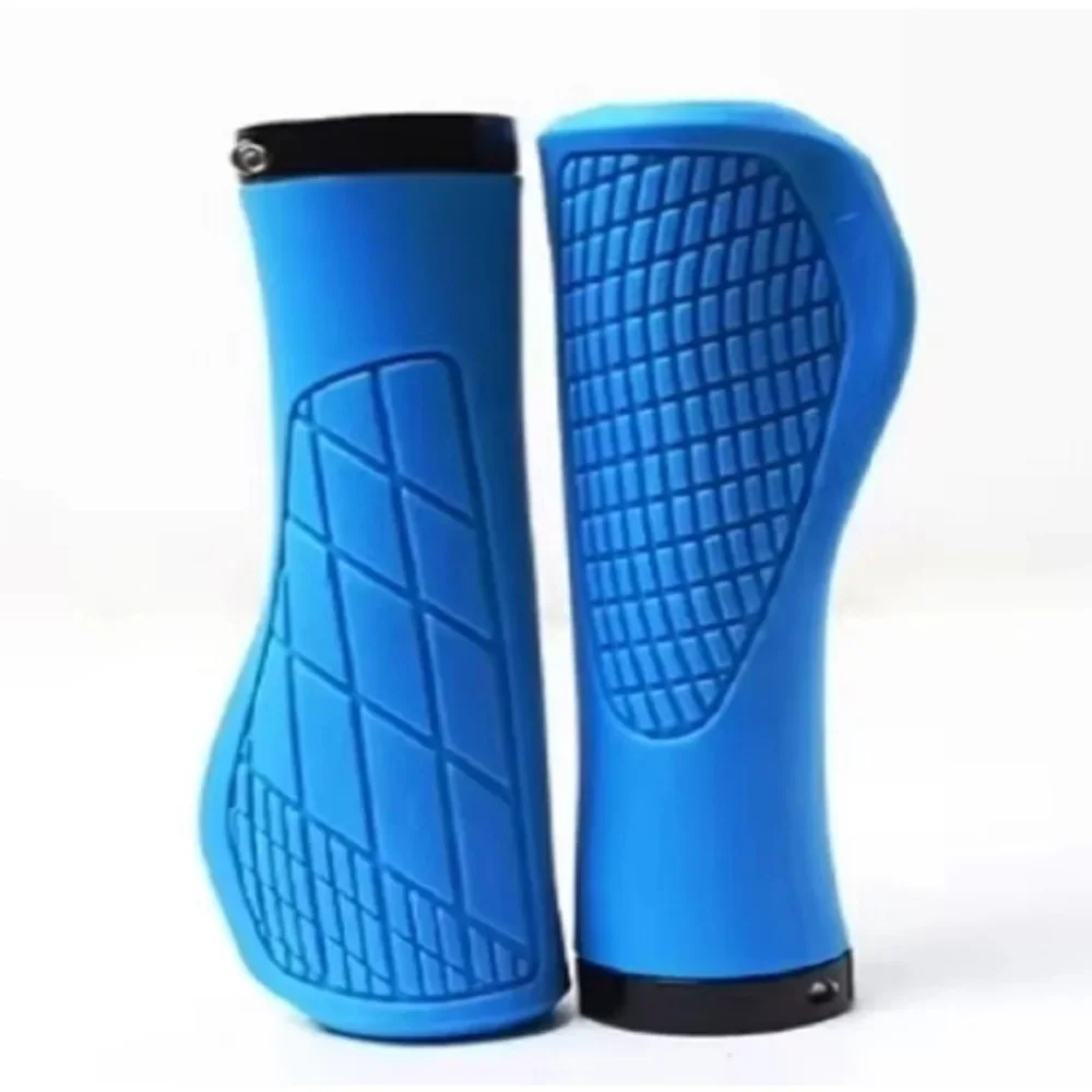 Guidão de borracha com travamento para bicicletas de montanha، plastico rigido، antiderrapante e àdah de choque، acessorias d