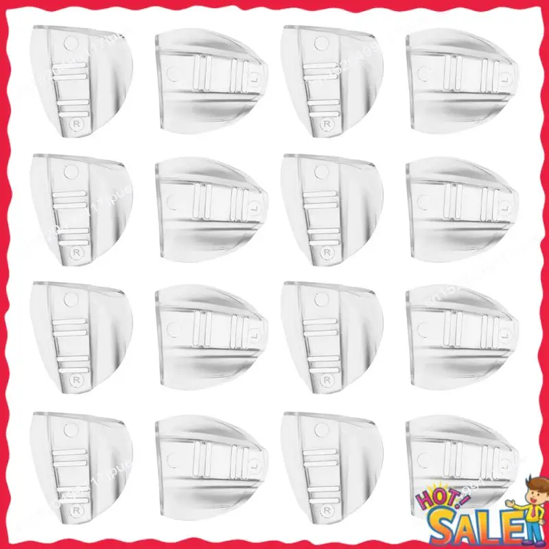 

BOFO 8 Pairs Safety Eye Glasses Side, Slip On Clear Side Shield For Safety Glasses- Fits Most Eyeglasses(M-L)