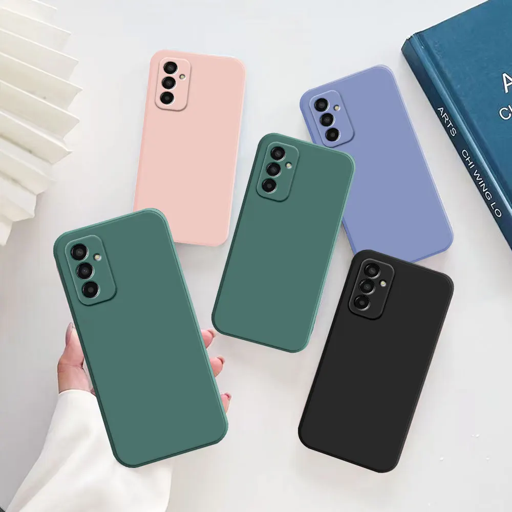 For Samsung Galaxy M13 F13 M22 M11 M54 F54 M53 M52 M33 M14 M10 M12 M01Core Case Funda Quantun3 Jump2 Cover Silicon Protect Coque