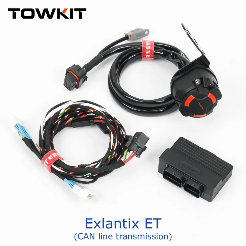 لشيري Exlantix ET مقطورة الأسلاك تسخير Eur 13/7 دبوس مقطورة RV الذيل ضوء إشارة أستراليا 12/7 دبوس ل EXEED ET #2