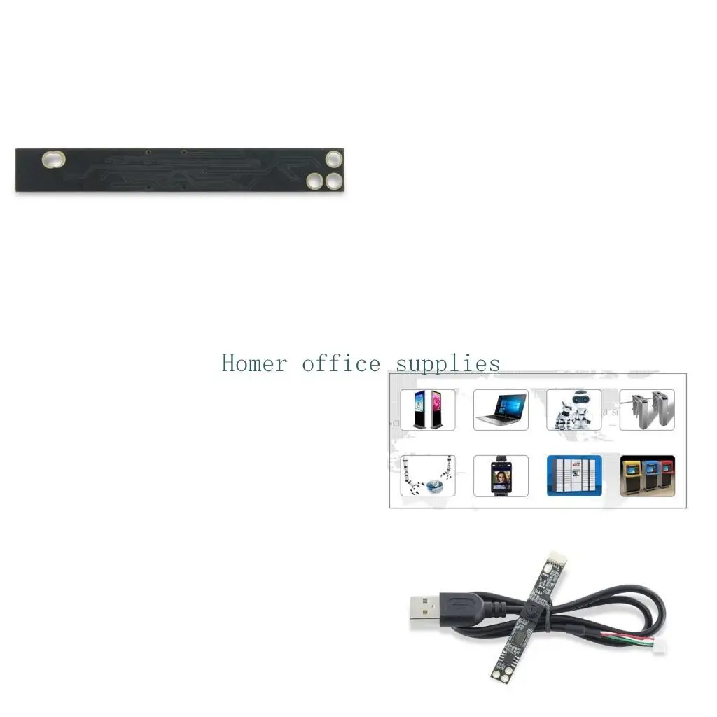 

K43B Модуль USB-камеры, обзор 66 градусов, модуль платы веб-камеры с распознаванием лиц, 1 МП