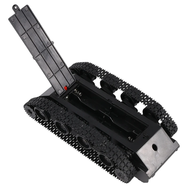 Practical Rc Tank Smart Robot Tank Car Chassis Kit Rubber Track Crawler For Arduino 130 Motor Diy Robot Toys For Children