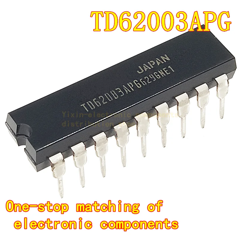 

10PCS/Pack TD62783APG TD62064APG TD62003APG TD62083APG 8-way high voltage source driver, DIP-18