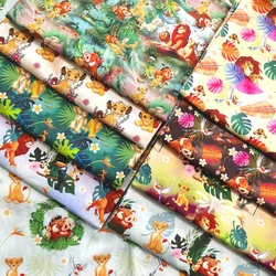 Sale Disney Fabric Cotton For Sewing Clothes,Cartoon The Lion King Fabric Disney By The Yard DIY Patchwork Quilting Material