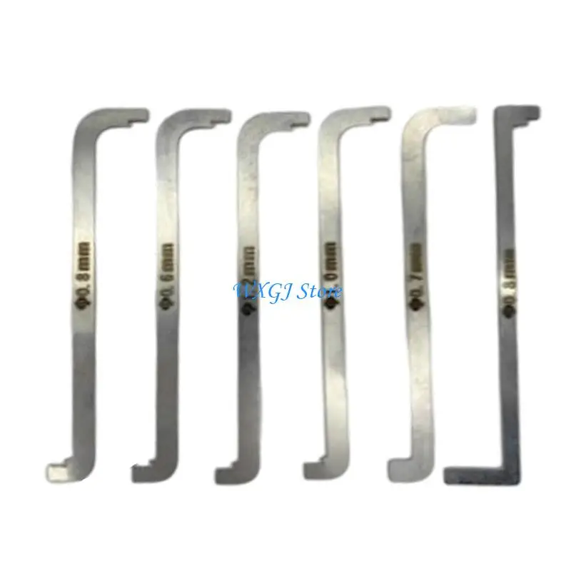 

37JE Z Angled Screwdriver Set 90 Degree Head Stainless Steel Offset Screwdriver Set For Electronics Assembly