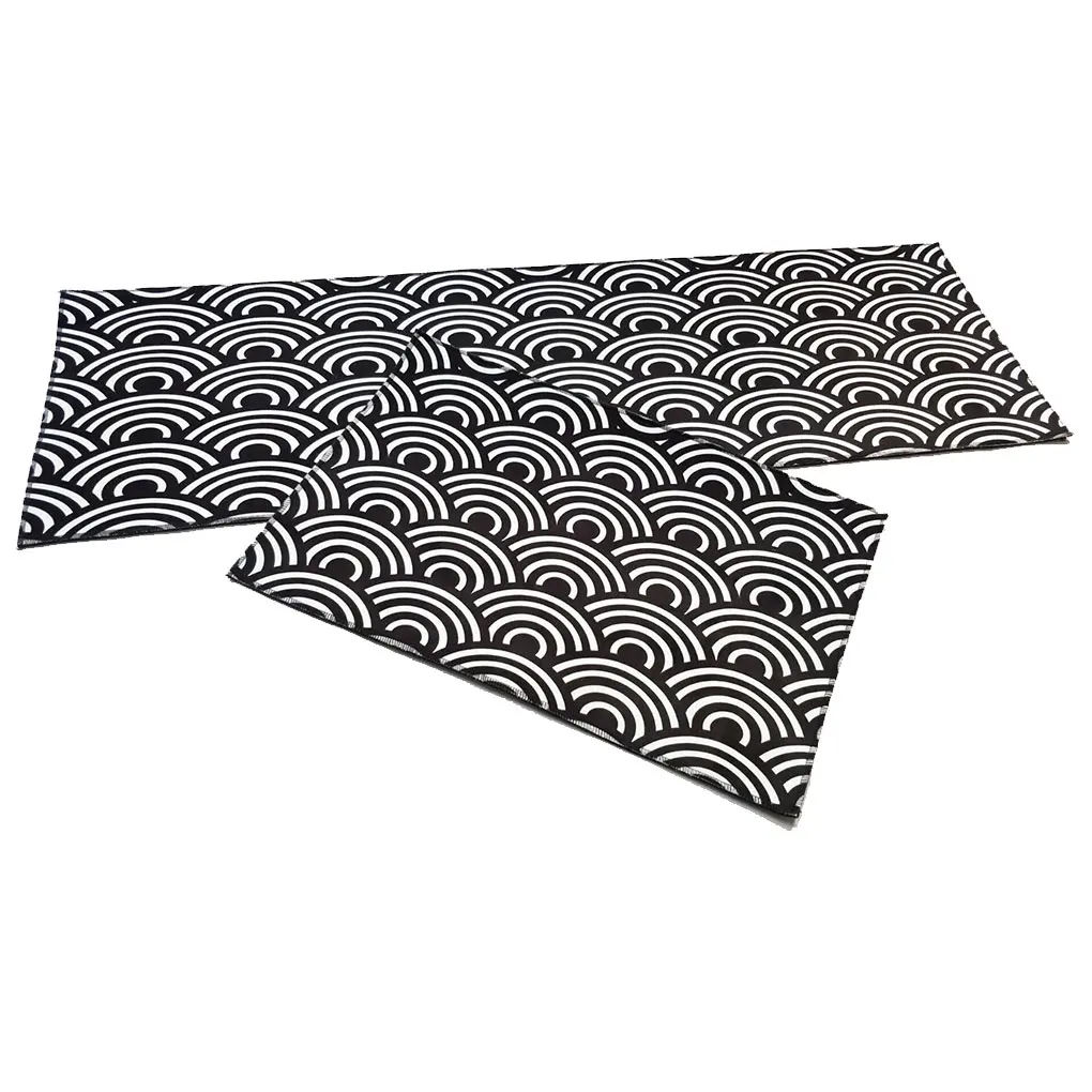 

2pcs/set Square Floor Mat Kitchen Livingroom Bathroom Antiskid Oil Proof Water Absorbing Pad