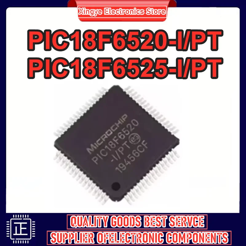 PIC18F6520-I/PT PIC18F6525-I/PT PIC18F6520-I PIC18F6525-I PIC18F6520 PIC18F6525 PIC18F PIC18 PIC IC MCU Chip TQFP-64 auf Lager
