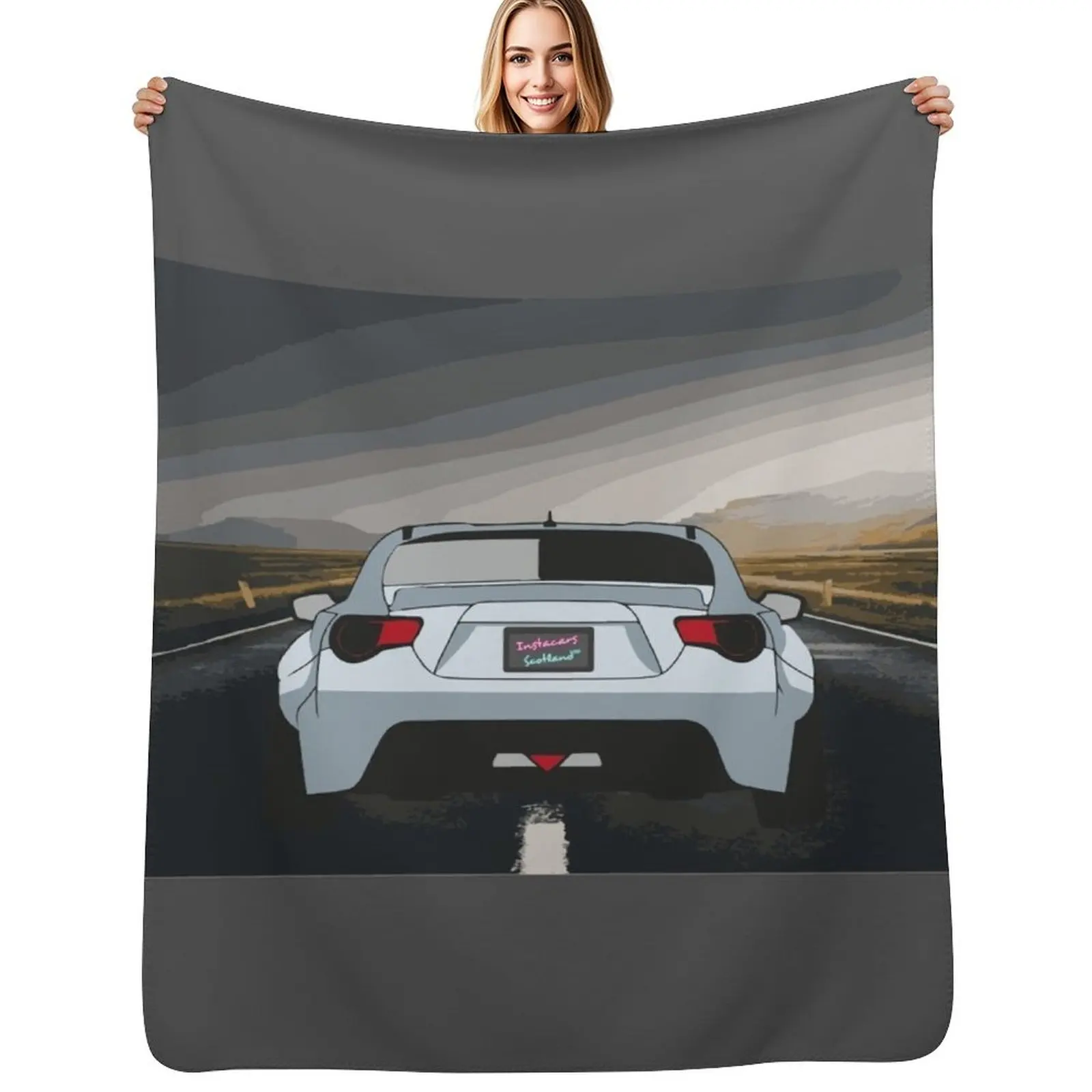 

Widebody 86 Night Drive Throw Blanket Lightweight Warm Blanket for Indoor Outdoor Use