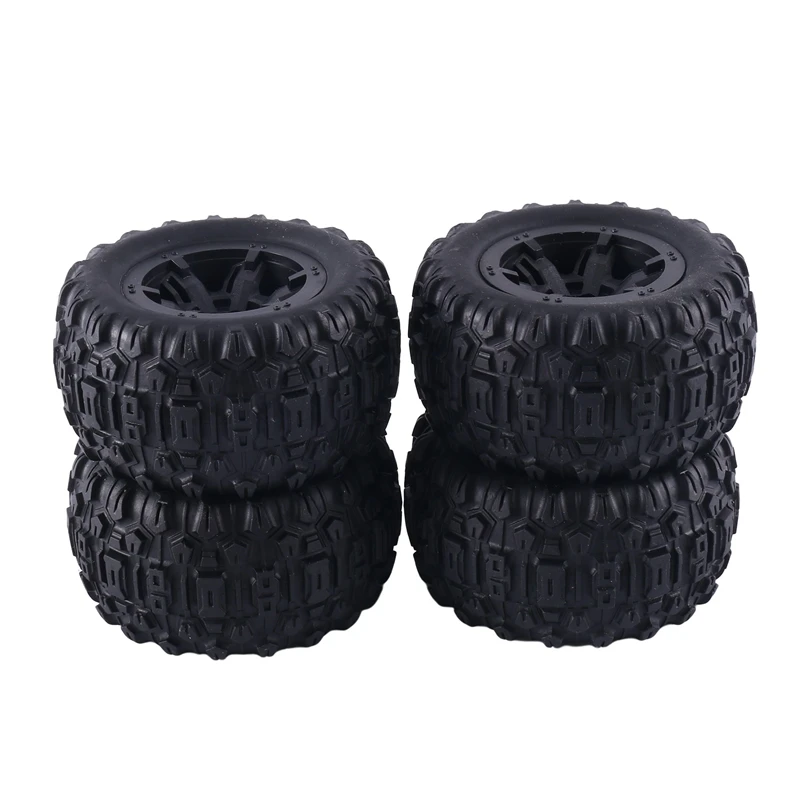 

4Pcs Tire Wheel Tyres RC Car Tire For MJX Hyper Go 16207 16208 16209 16210 H16 H16H H16E H16P 1/16 RC Car Spare Parts