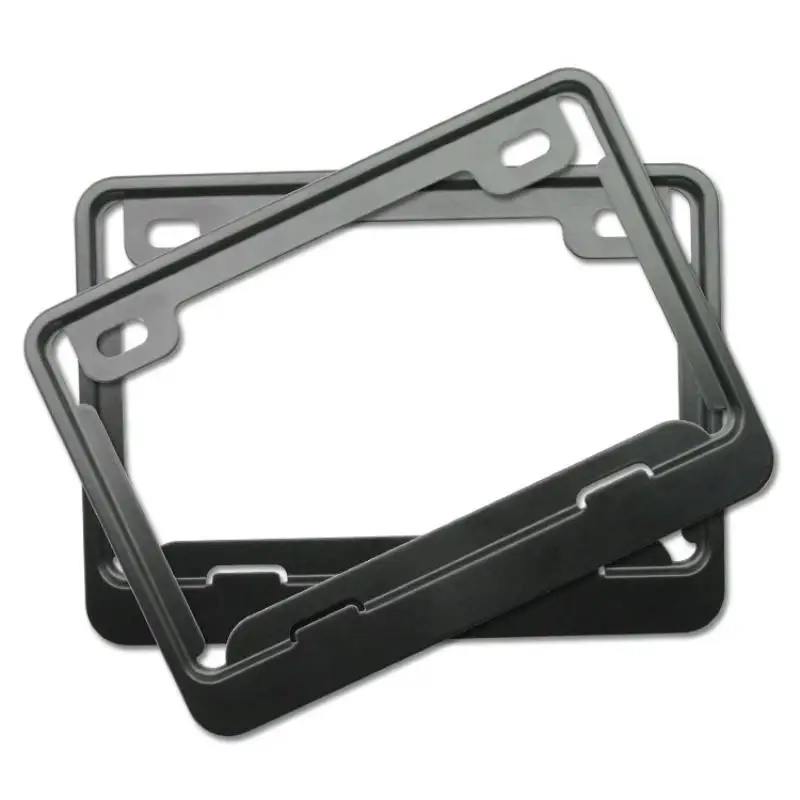 Motorrad Abzeichen Rahmen Universal Aluminium Kennzeichenhalter Motorrad Zubehör Motorrad Kennzeichen Rahmen