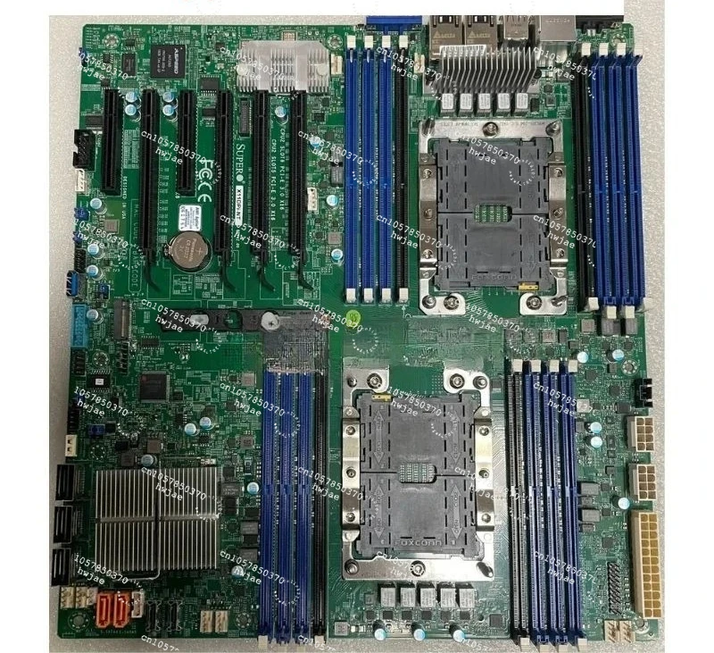 Second-hand test OK For SUPER-MICRO Workstation motherboard Dual 10 Gigabit Ethernet ports X11DPI-NT