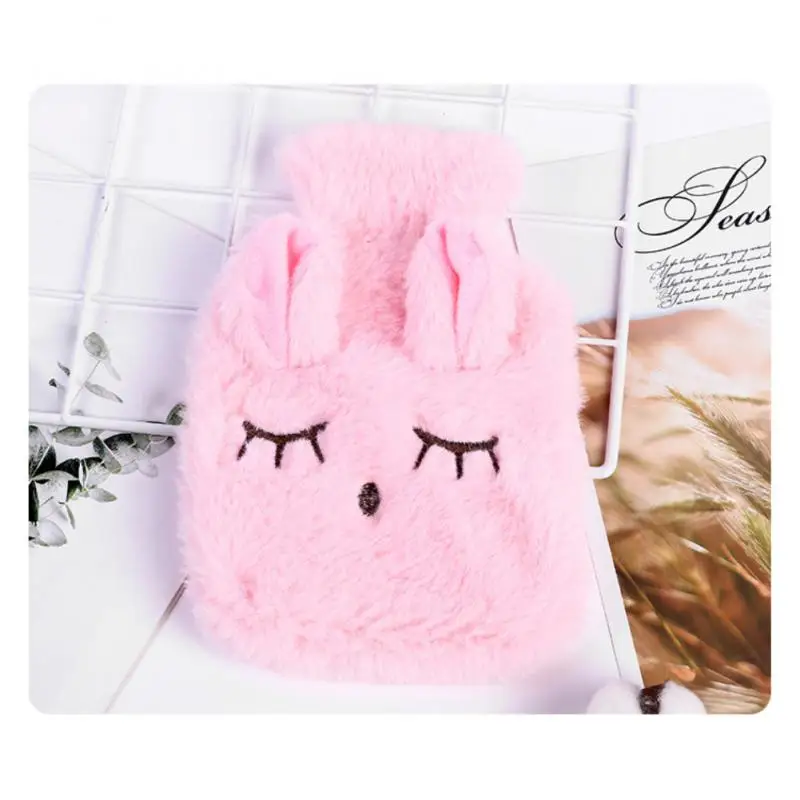 NEW Winter Warmer Hot Water Bag Cute Hot Water Bottle For Period Pain Stuffed Menstrual Colic Heater Plush Hot Water Bottles