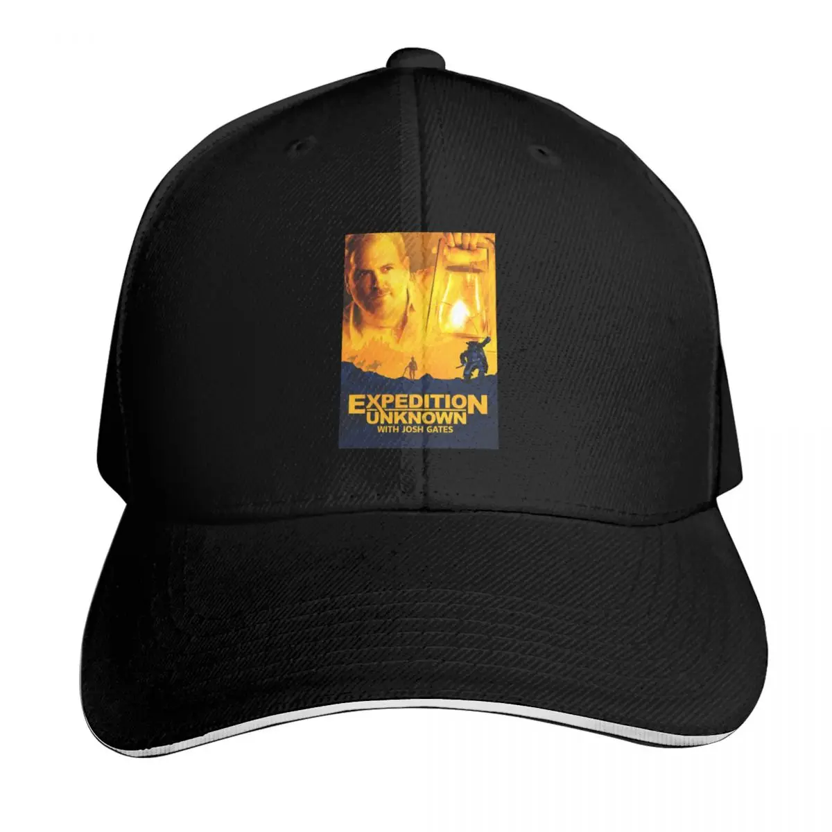 Josh Gates High Quality Baseball Cap Strapback Dad Hat Six Panel Structured Crown Sun Protection UPF 50+