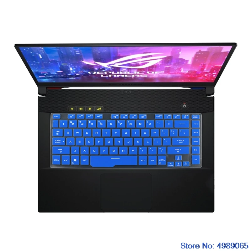 for Asus ROG Zephyrus G GA502 GA502 DU  D / Zephyru M GU502 GU 2DU / Zephyrus S GX502 GW GV 15.6 Laptop Keyboard Cover Protector