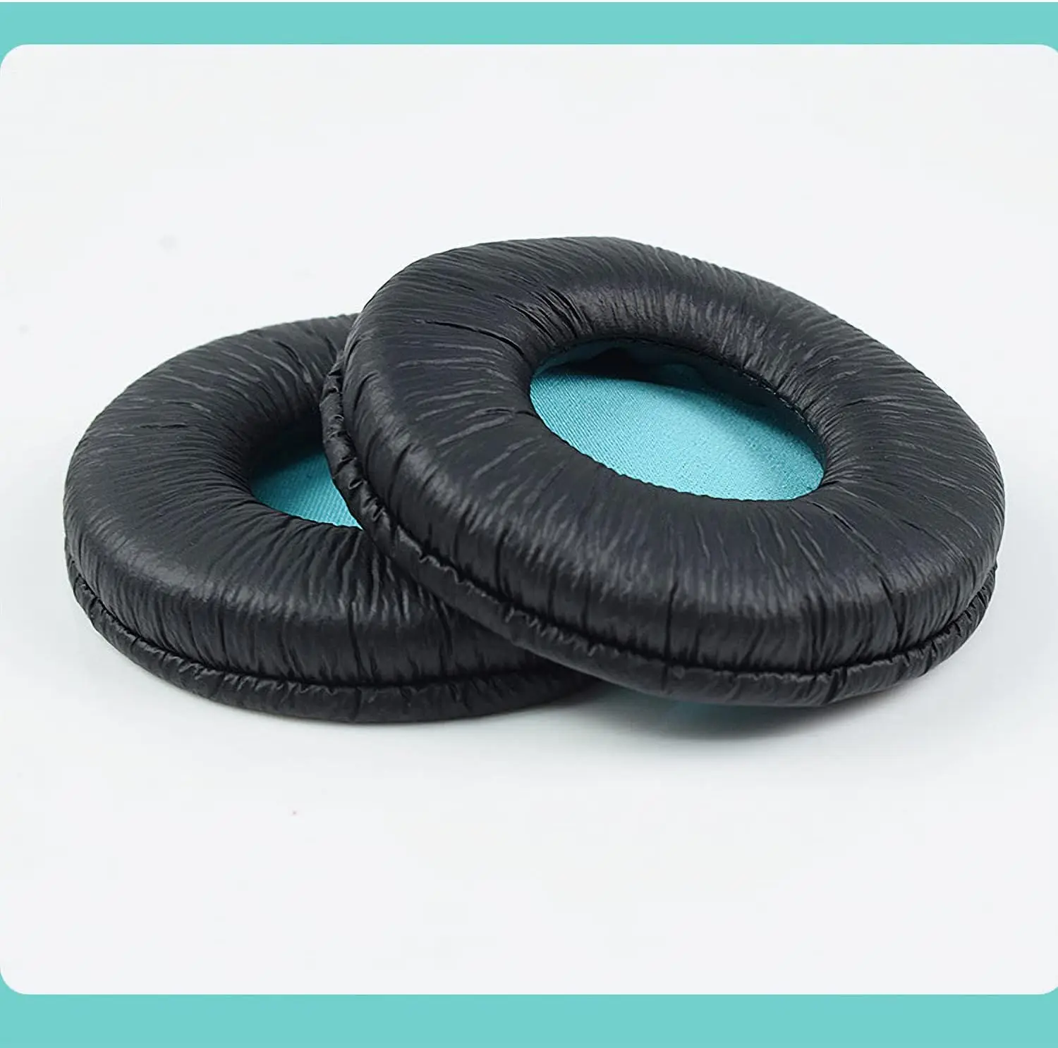 Almohadillas de repuesto para auriculares de MDR-V55, piezas de reparación de protectores para los oídos de PU, con proteína antiarrugas, compatibles con Sony MDR-V55 V500DJ, Somic E