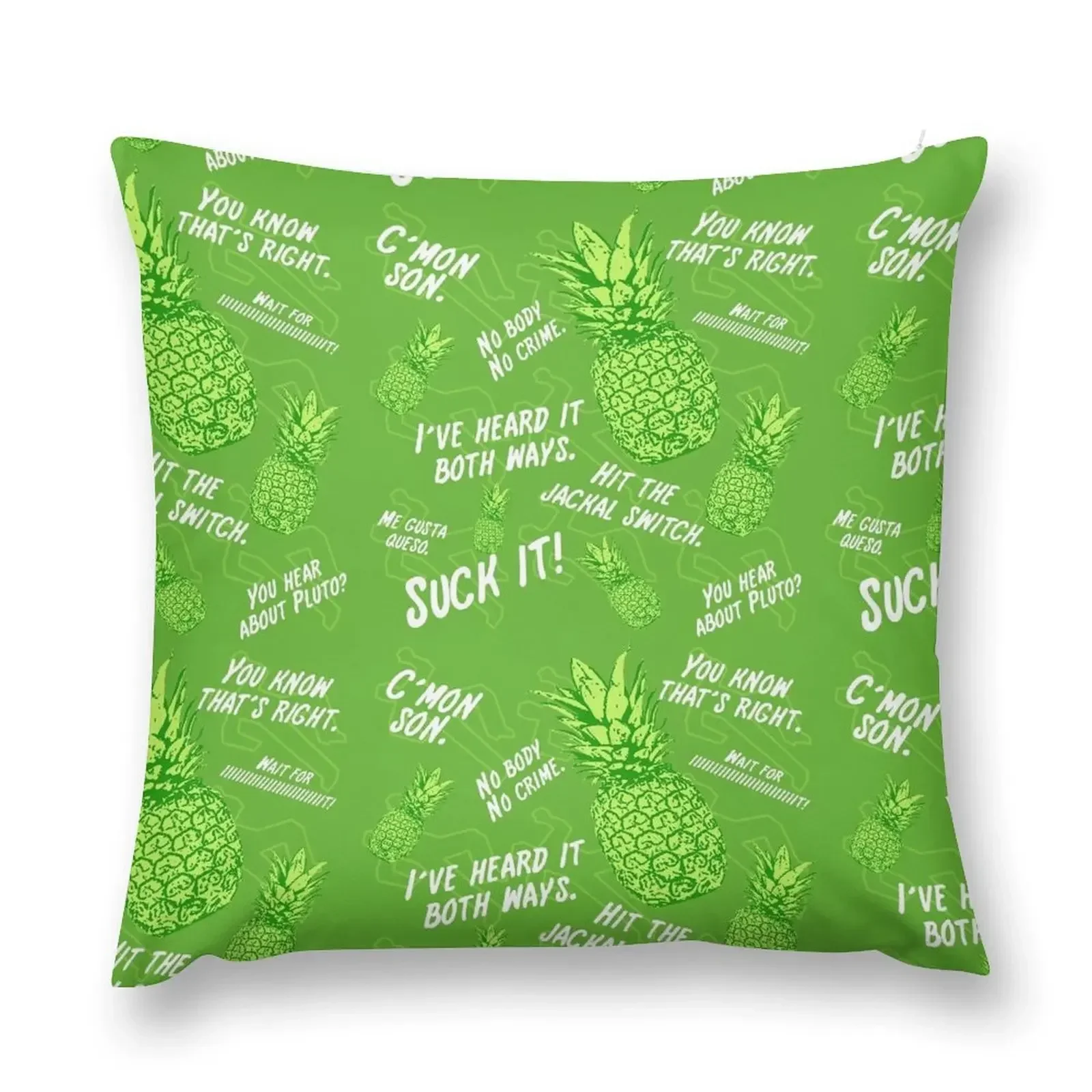 Psych Pineapple Hawaiian Print Throw Pillow Christmas Throw Pillows Covers Couch Cushions Christmas Pillow Covers pillow