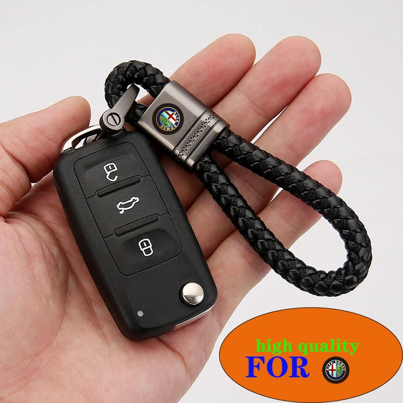 

Автомобильный брелок для ключей, подвесной держатель для Alfa Romeo 159 147 156 166 Giulietta Giulia Mito Stelvio Brera Spider