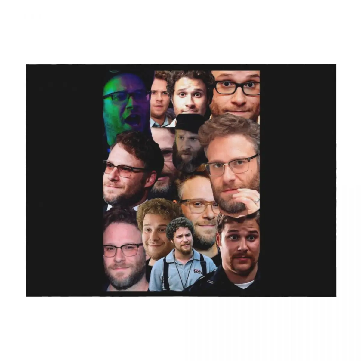 

More Then Awesome Seth Rogen Gifts Music Fans Throw Blanket Baby sofa bed Custom for winter Blankets