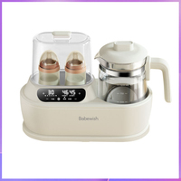 NEW Multi-function thermostatic milk regulator / double bottle warmer milk warmer / with steam sterilisation bottle steriliser