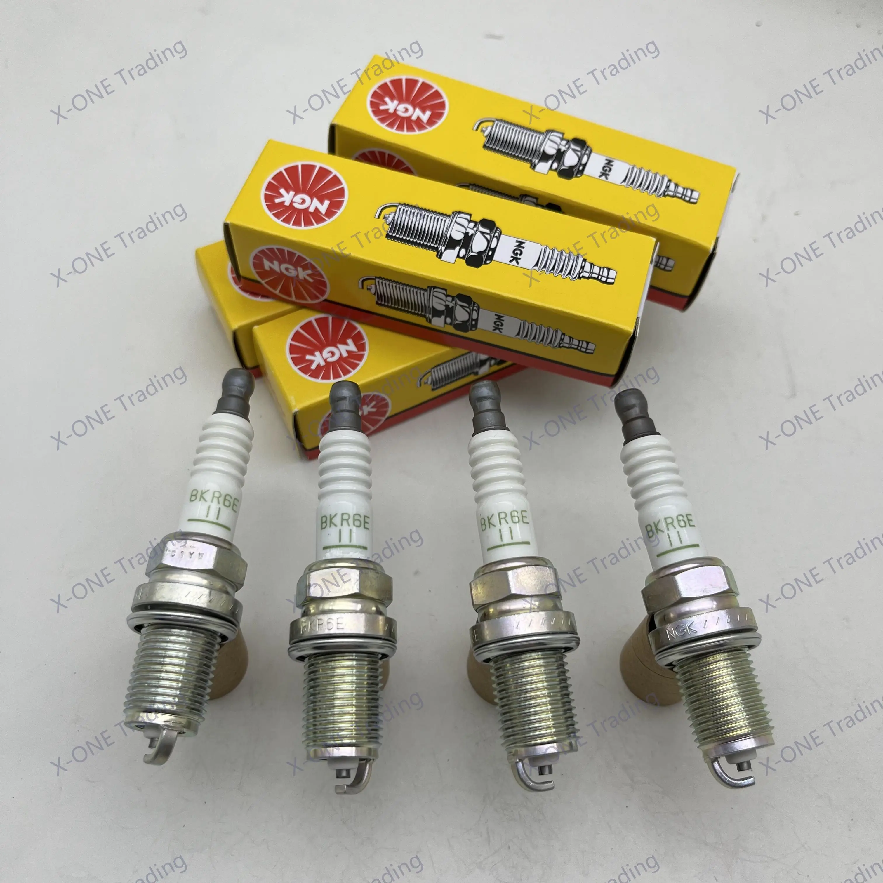 4Pcs Original NGK Spark plug BKR6E-11 #2756 for Aveo Fit Sidi Swift Spark plug