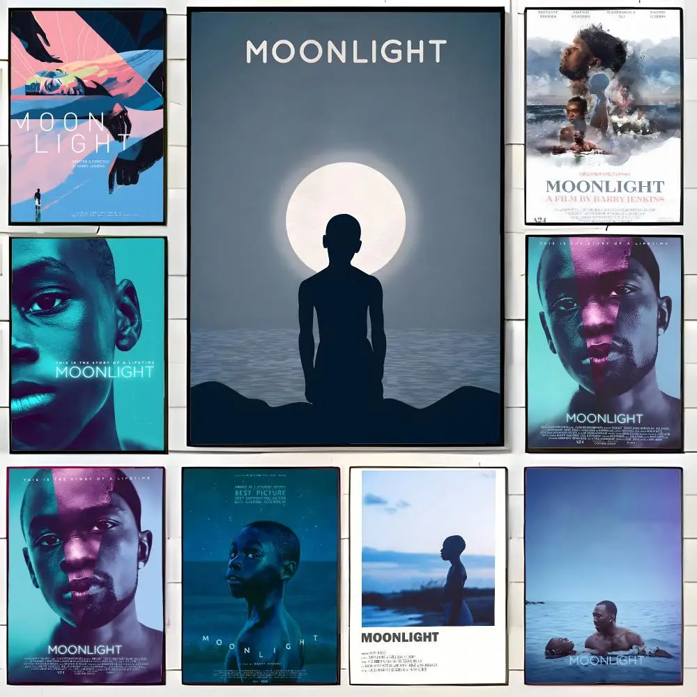 Moody Movie M-Moonlight Poster Wall Art Print Decorative Mural Home Decor Gift Unframed