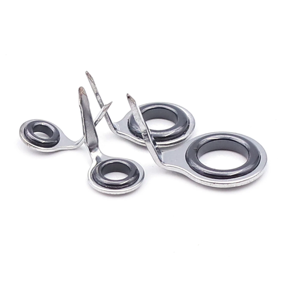 9KM Fishing Rod Guides 5~70Pcs Rod Building Repair Kit 1.5~6.8mm Stainless Steel Freshwater Saltwater Fishing Tool Ceramic Ring