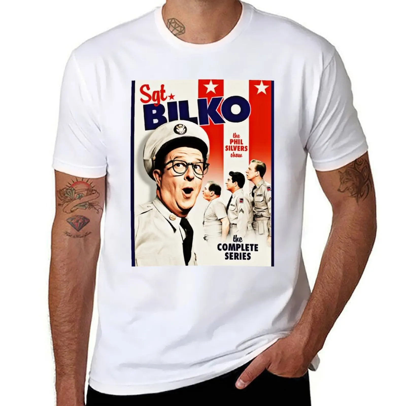 

Sgt Bilko, The Phil Silvers Show T-Shirt t shirts for man cotton funny t shirt man designer T-Shirt