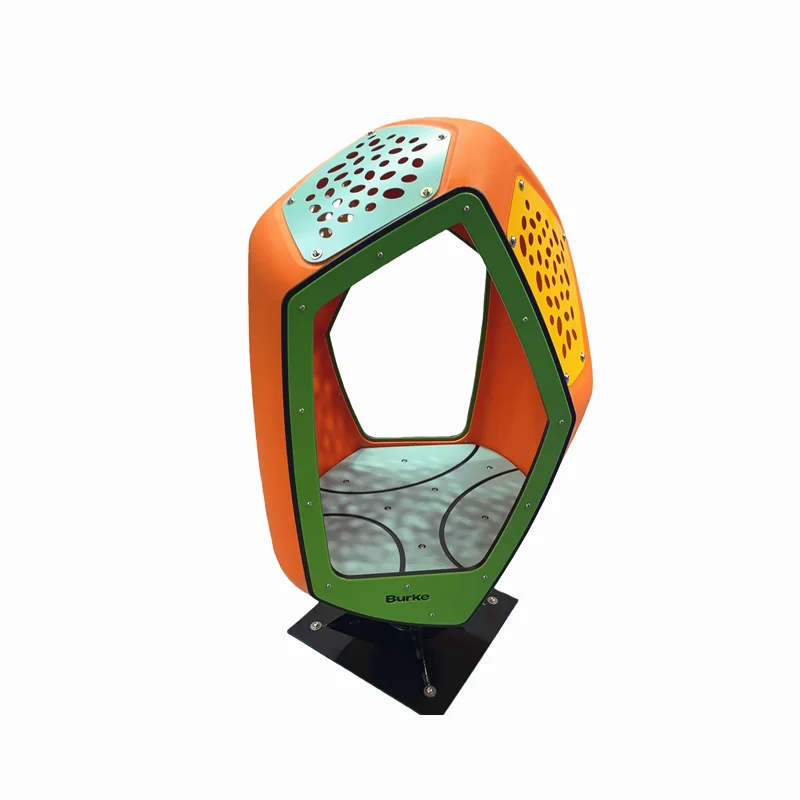 

2026 New Children Park Playing Equipment Outdoor Playground Spinning Swivel Chair for School