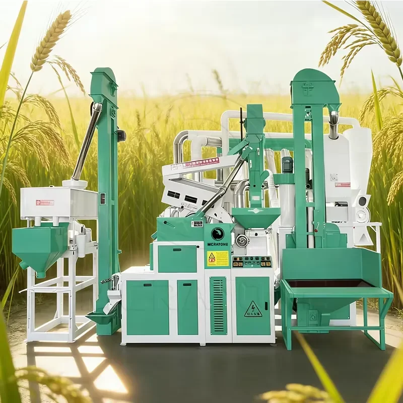 Fully Automatic Rice Polishing Machine with Low Energy Consumption and High Efficiency